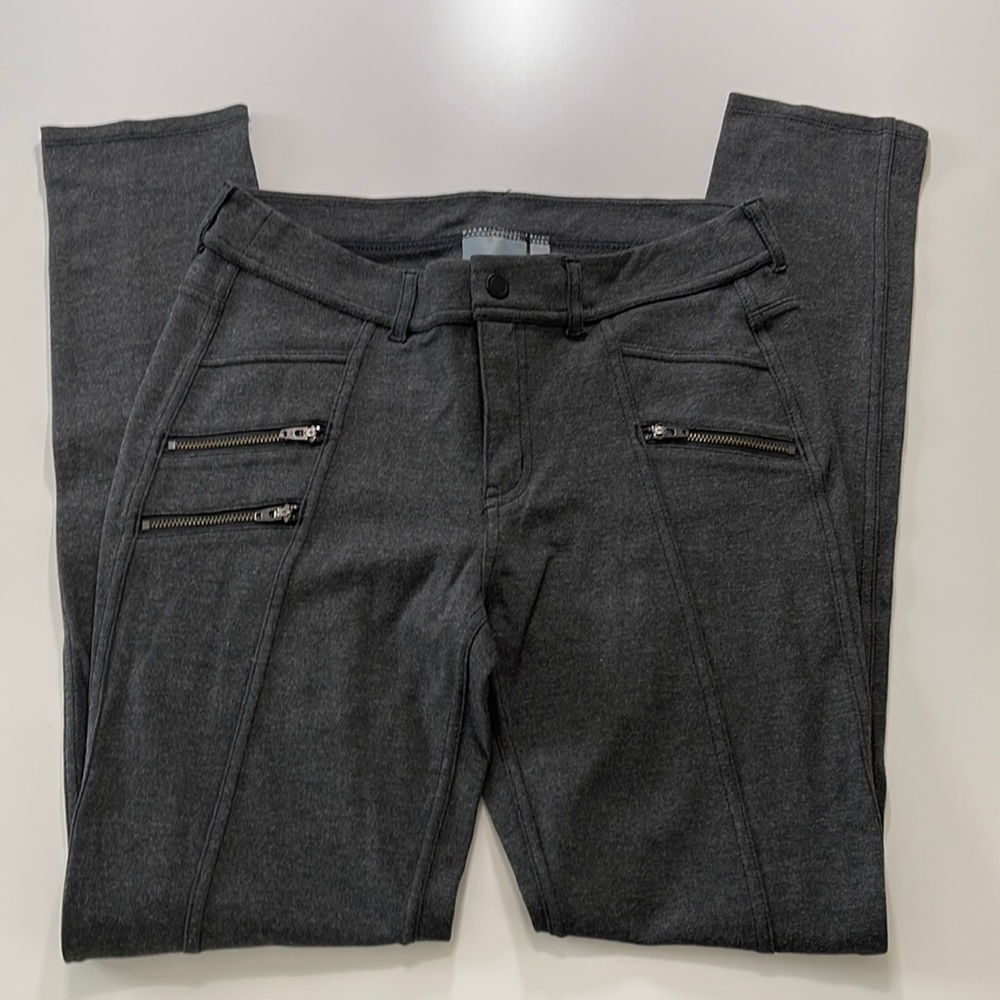 Athleta Gray Moto Jegging Size 4